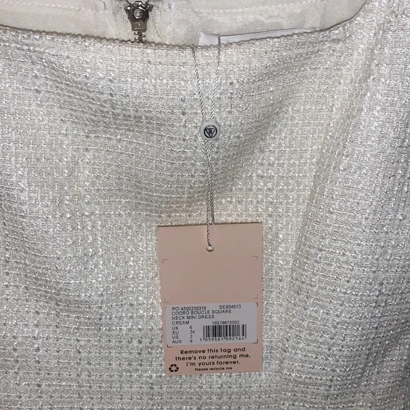 Missguided cream dress - Picture 6 of 6